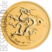 Zlatá mince Rok Draka 2 oz