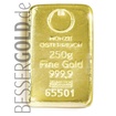 Zlatý slitek Münze Österreich 250 g