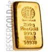 Zlatý slitek Argor Heraeus 250 g