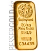 Zlatý slitek Argor Heraeus 500 g
