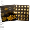 Zlat mince Maple Leaf 25x1g
