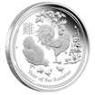 Stbrn mince Rok Kohouta 1000 g