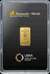 5g Zlat investin slitek Heimerle+Meule GmbH