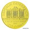Zlatá investiční mince 1 Oz 100 EUR Wiener Philharmoniker stand