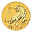 Zlat investin mince 1 Oz Rok Tygra 2022 reverse proof