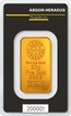 Zlatý investiční slitek Argor-Heraeus 20 g