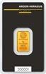 Zlatý investiční slitek Argor-Heraeus 5 g
