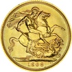 Zlat Sovereign rzn ronky 7,32 g