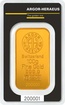 Zlatý investiční slitek Argor-Heraeus 100 g