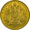 Zlat investin mince 10 Korun Rakousko novoraba 3,04 g
