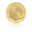 Zlatá investiční mince The Royal Tudor Beast &quot;Lion of England&quot; 2022 7,78 g (1/4 Oz)