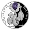 Stbrn mince Crystal Coin - Vtej na svt 2023 31,1 g (1 Oz)