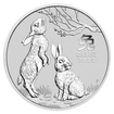 Stbrn investin mince Australsk Lunrn Srie III. 2023 Krlk 31,1 g (1 Oz)