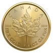 Zlatá investiční mince Maple Leaf 7,78 g (1/4 Oz)
