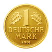 Zlat mince 1 Deutsche Mark Goldmark 2001 12 g