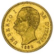 Zlat mince Umberto I 20 LIT 5,81 g