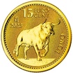 Zlatá investiční mince Toro Bull 2023 3,11 g (1/10 Oz)