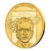Zlatá mince Pražské jaro - Dva tisíce slov proof 7,78 g (1/4 Oz)
