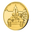 Zlatá mince Pražské jaro - Vpád vojsk Varšavské smlouvy proof 7,78 g (1/4 Oz)