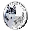Stbrn mince Ps plemena - Sibisk husky proof 31,1 g (1 Oz)