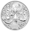 Stbrn investin mince Australsk Lunrn Srie III. 2024 Drak 15,55 g (1/2 Oz)