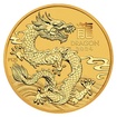 Zlatá investiční mince Australská Lunární Série III. 2024 Drak 7,78 g (1/4 Oz)