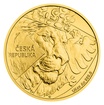 Zlatá 1/4oz investiční mince Český lev 2024 stand 7,78 g
