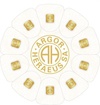 Zlat investin slitek Argor-Heraeus Goldseed 10 x 1 g