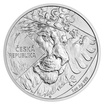 Stbrn dvouuncov investin mince esk lev 2024 stand 62,2 g (2 Oz)