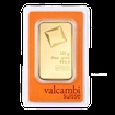 Zlatý slitek 100 g Valcambi ražený