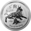 Stbrn mince 1 Kg Lunar Series II Year of the Dog 2018