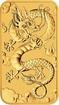 Zlat mince ve tvaru slitku 1 Oz Dragon Rectangle 2019