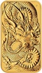 Zlat mince ve tvaru slitku 1 Oz Dragon Rectangle 2021