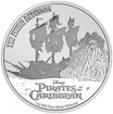Stbrn mince 1 Oz Pirti z Karibiku Bludn Holanan 2021