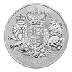 Stbrn mince 10 Oz Royal Arms