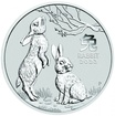 Stbrn mince 1/2 Oz Lunar Series III Year of the Rabbit 2023
