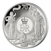 Stbrn mince 1 Kg Platinov vro Albty II. 2022