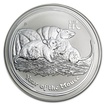 Stbrn mince 1 Kg Lunar Series II Year of the Mouse 2008