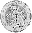 Stbrn mince 2 Oz The Tudor Beasts Lion of England 2022