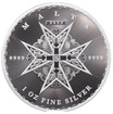 Stbrn mince 1 Oz Maltese cross 2023 (Maltzsk K)