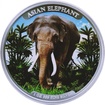 Stbrn mince 1 Oz Big Five Asian Elephant 2023 Kolorovno
