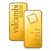 Zlatý slitek 500 g Valcambi ražený
