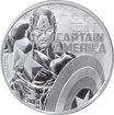 Stbrn mince 1 Oz Marvel Kapitn Amerika 2019