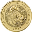 Zlat mince 1 Oz The Royal Tudor Beasts Seymour Unicorn 2024