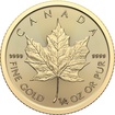 Zlatá mince 1/4 Oz Maple Leaf 2024