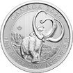 Stbrn mince 2 Oz Ice Age Canada Mamut srstnat 2024