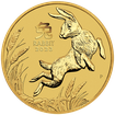 Rok Zajíce 2023 1/4 oz BU - zlatá mince