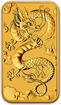 Rectangular Dragon 1oz BU 2019 - zlat mince