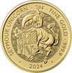 The Royal Tudor Beasts - Unicorn 1oz BU 2024 - zlat mince