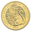 The Royal Tudor Beasts - The Lion of England 1oz BU 2022 - zlat mince
